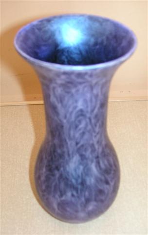 Coloured vase by Denis Ireland